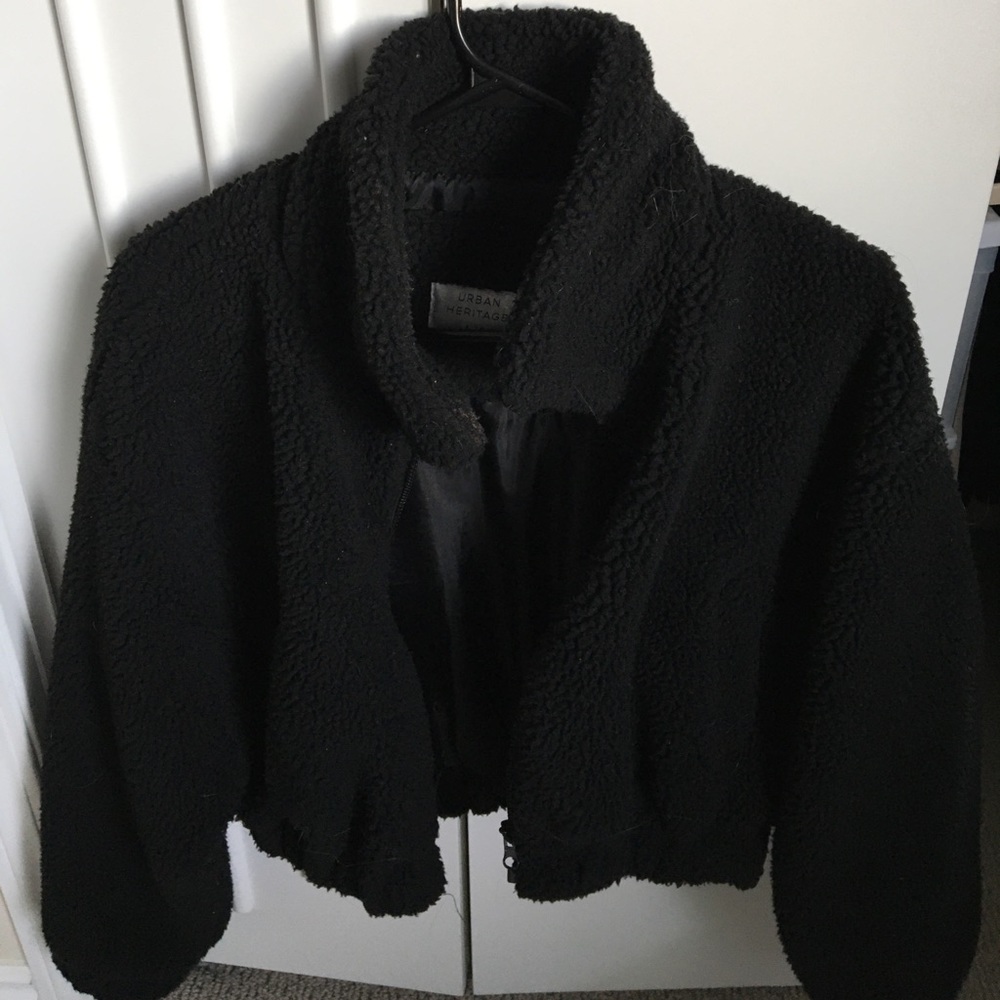 Black Teddybear Jacket